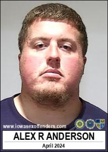 Alex Raymond Anderson a registered Sex Offender of Iowa