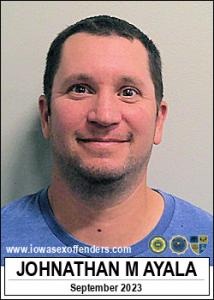 Johnathan Michael Ayala a registered Sex Offender of Iowa