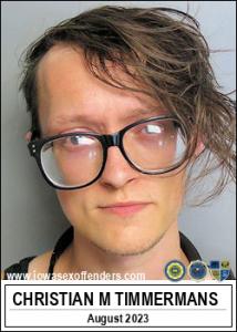 Christian Michael Timmermans a registered Sex Offender of Iowa