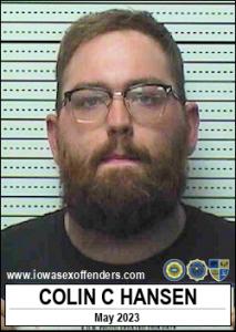 Colin Christopher Hansen a registered Sex Offender of Iowa