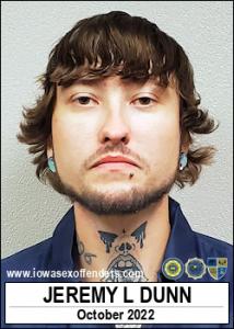 Jeremy Lee Dunn a registered Sex Offender of Iowa