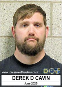 Derek Daniel Cavin a registered Sex Offender of Iowa