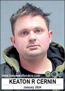 Keaton Richard Cernin a registered Sex Offender of Iowa