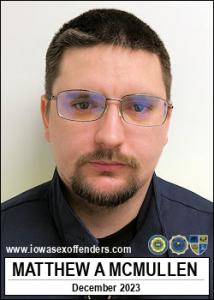 Matthew Allen Mcmullen a registered Sex Offender of Iowa