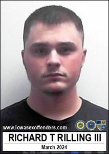 Richard Theron Rilling III a registered Sex Offender of Iowa