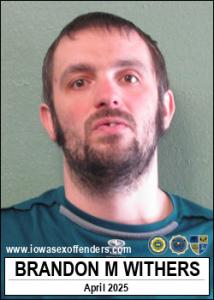 Brandon Michael Withers a registered Sex Offender of Iowa