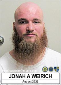 Jonah Albert Weirich a registered Sex Offender of Iowa