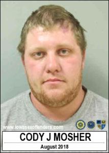 Cody John Mosher a registered Sex Offender of Iowa