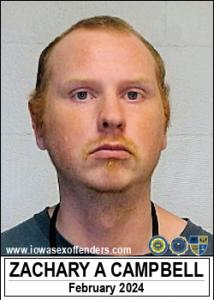 Zachary Allen Campbell a registered Sex Offender of Iowa