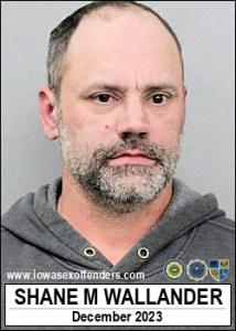 Shane Michael Wallander a registered Sex Offender of Iowa