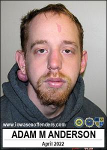 Adam Michael Anderson a registered Sex Offender of Iowa