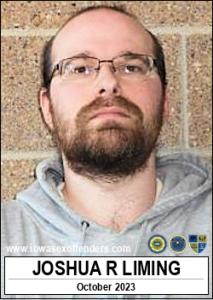 Joshua Robert Liming a registered Sex Offender of Iowa