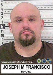 Joseph Michael Francisco a registered Sex Offender of Iowa