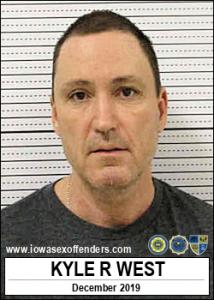 Kyle Richard West a registered Sex Offender of Iowa