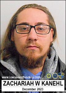 Zachariah Wesley Kanehl a registered Sex Offender of Iowa