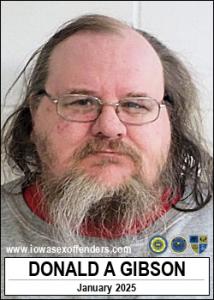 Donald Allen Gibson a registered Sex Offender of Iowa