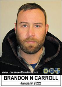 Brandon Nicolas Carroll a registered Sex Offender of Iowa