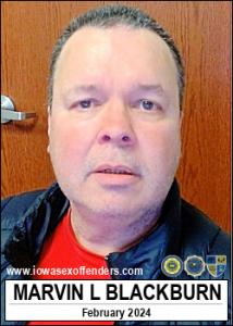 Marvin Lee Blackburn a registered Sex Offender of Iowa