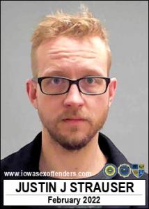 Justin Jeremy Strauser a registered Sex Offender of Iowa