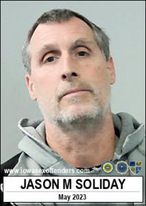 Jason Matthew Soliday a registered Sex Offender of Iowa