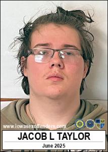 Jacob Lee Taylor a registered Sex Offender of Iowa