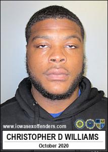 Christopher Dion Williams a registered Sex Offender of Iowa