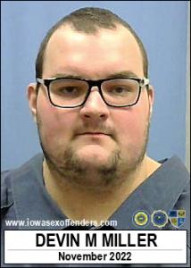 Devin Michael Miller a registered Sex Offender of Iowa