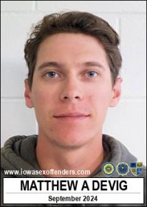 Matthew Alan Devig a registered Sex Offender of Iowa