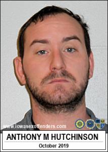 Anthony Michael Hutchinson a registered Sex Offender of Iowa