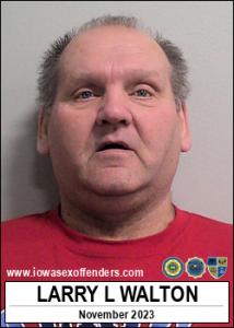 Larry Leroy Walton a registered Sex Offender of Iowa
