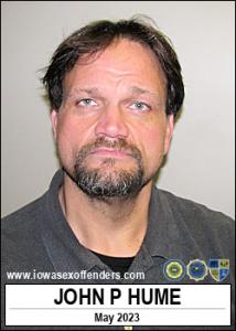 John Paul Hume a registered Sex Offender of Iowa