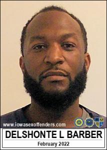 Delshonte Lavaille Barber a registered Sex Offender of Iowa