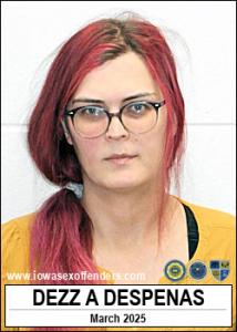 Dezz Alanna Aria Despenas a registered Sex Offender of Iowa