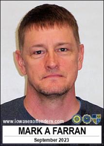 Mark Andrew Farran a registered Sex Offender of Iowa