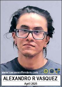 Alexandro Ramon Vasquez a registered Sex Offender of Iowa