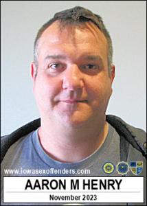 Aaron Matthew Henry a registered Sex Offender of Iowa