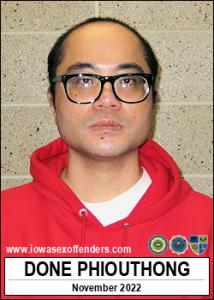 Done Phiouthong a registered Sex Offender of Iowa