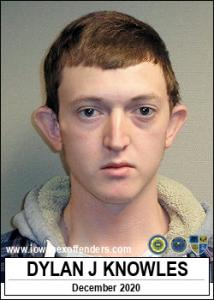 Dylan Joseph Knowles a registered Sex Offender of Iowa