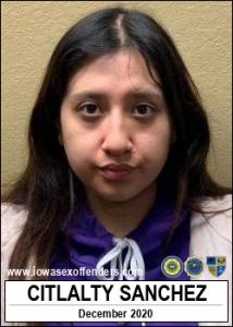 Citlaly Sanchez a registered Sex Offender of Iowa