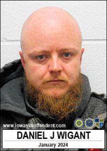 Daniel Joseph Wigant a registered Sex Offender of Iowa
