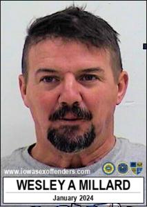 Wesley Aaron Millard a registered Sex Offender of Iowa
