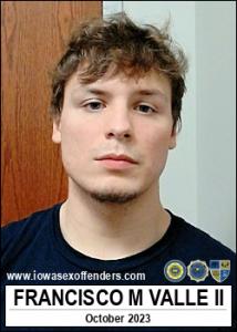 Francisco Matteo Valle II a registered Sex Offender of Iowa