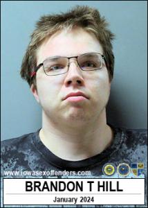 Brandon Tyler Hill a registered Sex Offender of Iowa