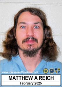 Matthew Alexander Reich a registered Sex Offender of Iowa