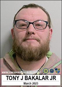 Tony Joe Bakalar Jr a registered Sex Offender of Iowa