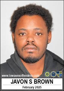 Javon Sandtan Brown a registered Sex Offender of Iowa