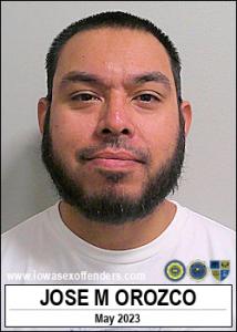 Jose Michael Orozco a registered Sex Offender of Iowa