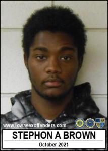 Stephon Alexander Brown a registered Sex Offender of Iowa
