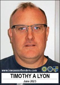 Timothy Andrew Lyon a registered Sex Offender of Iowa