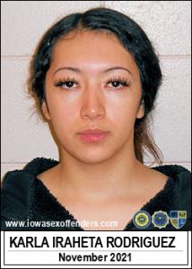 Karla P Iraheta Rodriguez a registered Sex Offender of Iowa